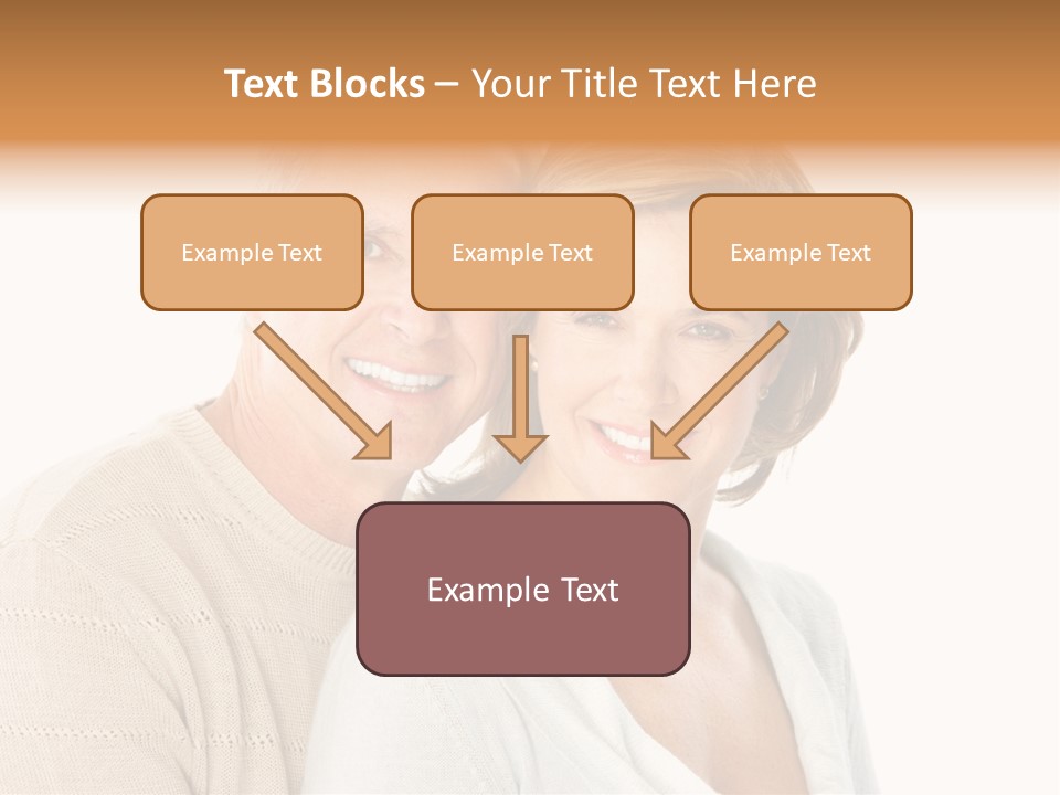 Family Pensioner Mature PowerPoint Template