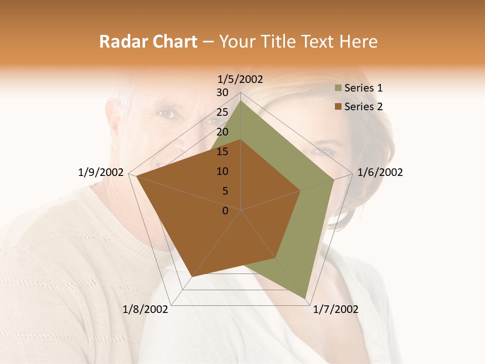 Family Pensioner Mature PowerPoint Template