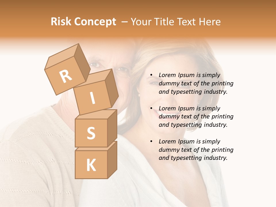 Family Pensioner Mature PowerPoint Template