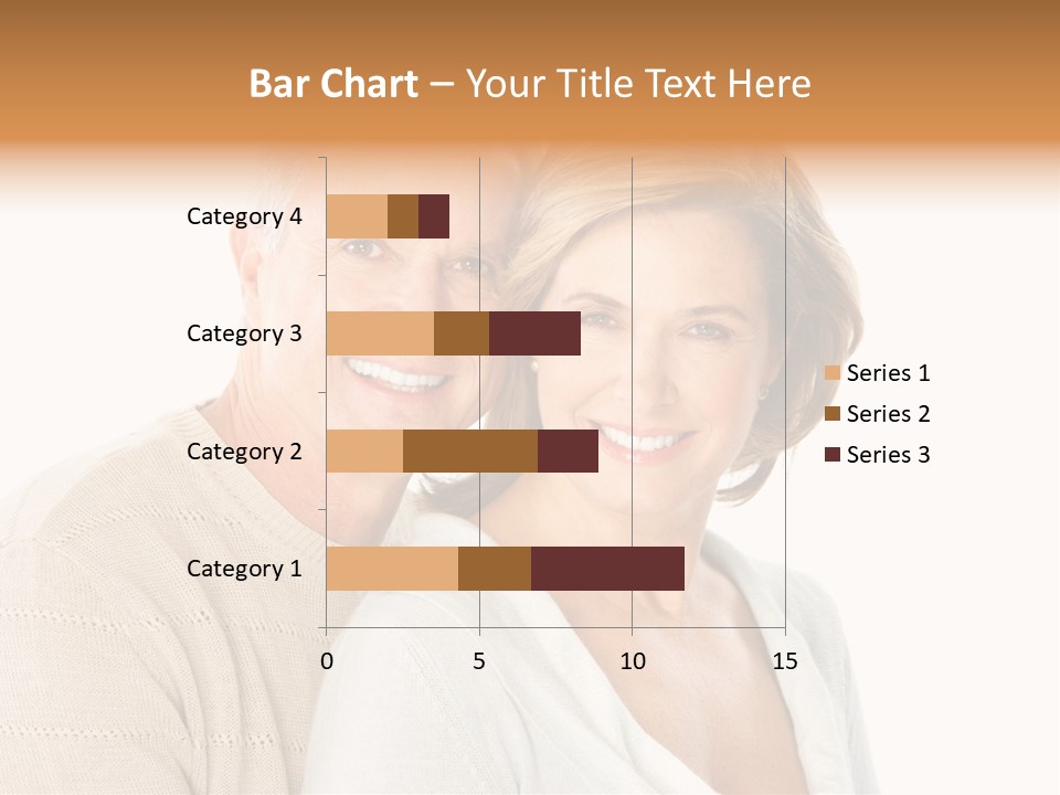 Family Pensioner Mature PowerPoint Template