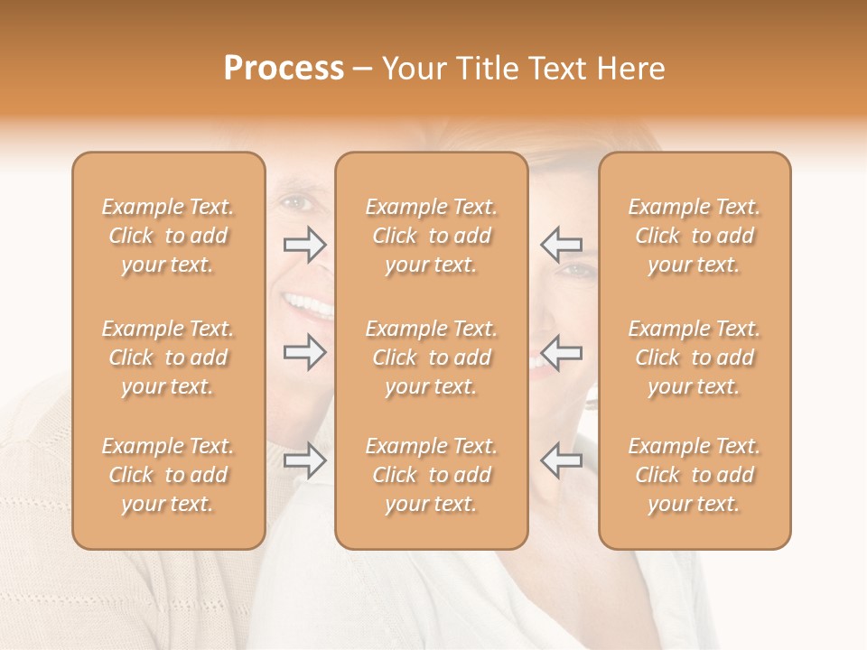 Family Pensioner Mature PowerPoint Template