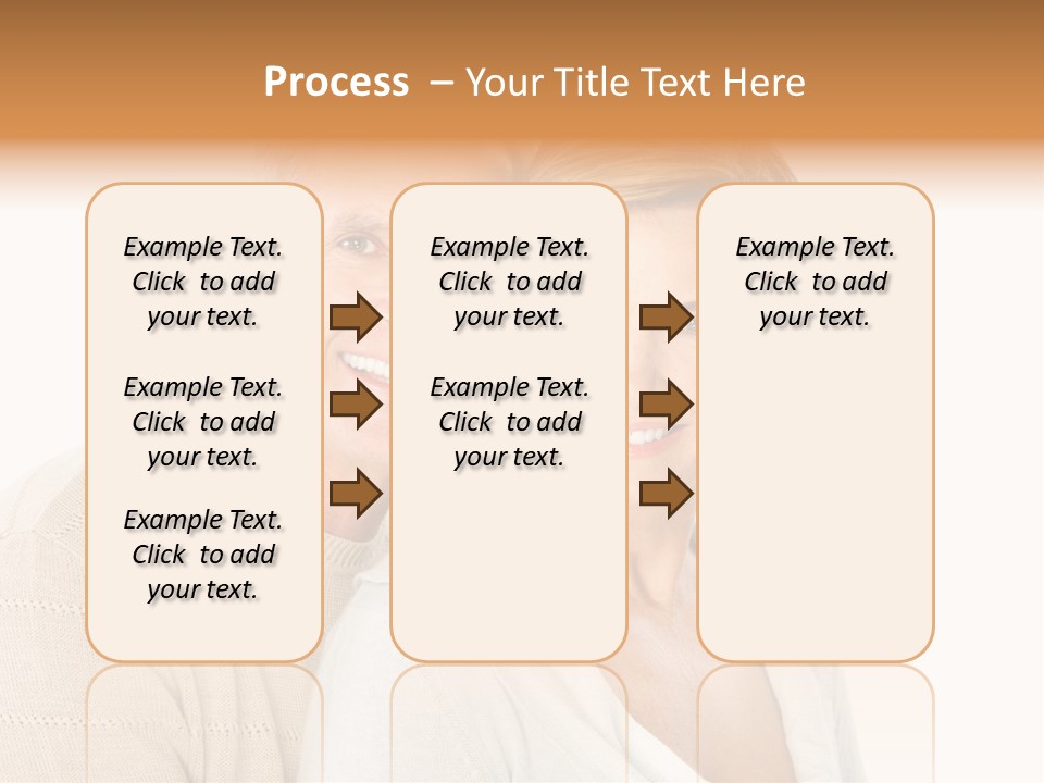 Family Pensioner Mature PowerPoint Template