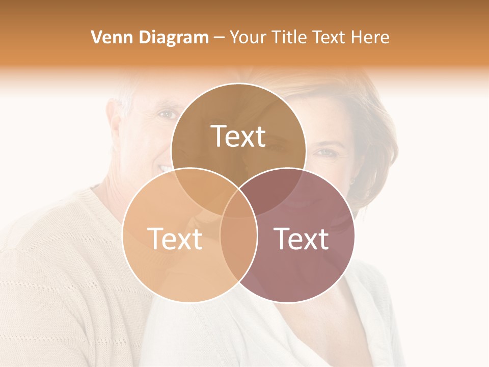 Family Pensioner Mature PowerPoint Template