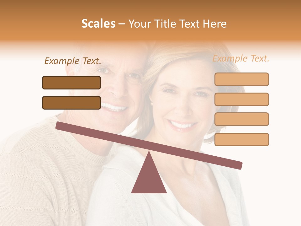 Family Pensioner Mature PowerPoint Template