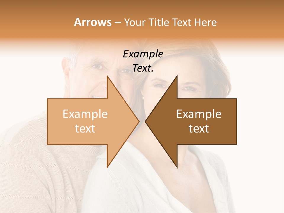 Family Pensioner Mature PowerPoint Template