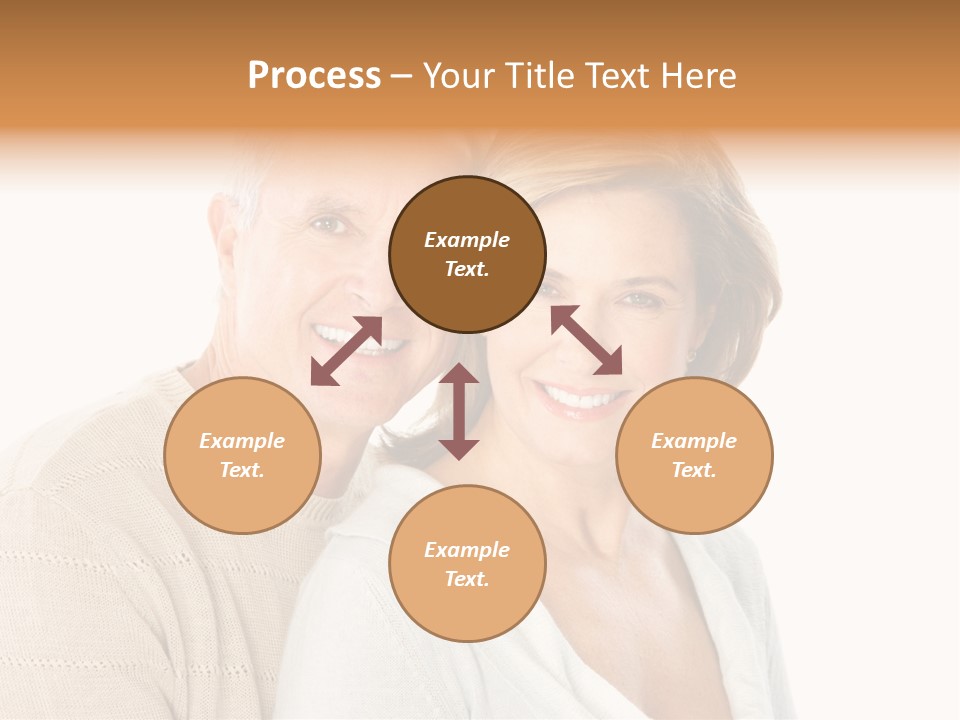 Family Pensioner Mature PowerPoint Template