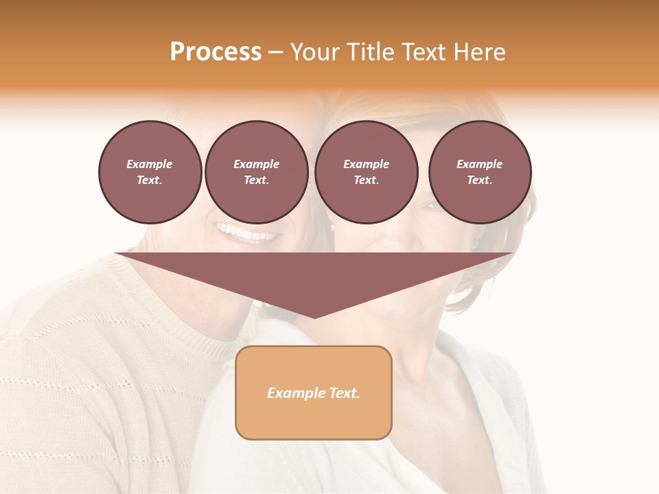 Family Pensioner Mature PowerPoint Template