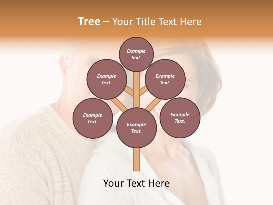 Family Pensioner Mature PowerPoint Template