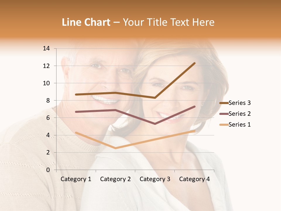 Family Pensioner Mature PowerPoint Template