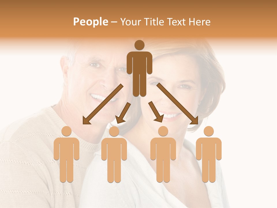 Family Pensioner Mature PowerPoint Template