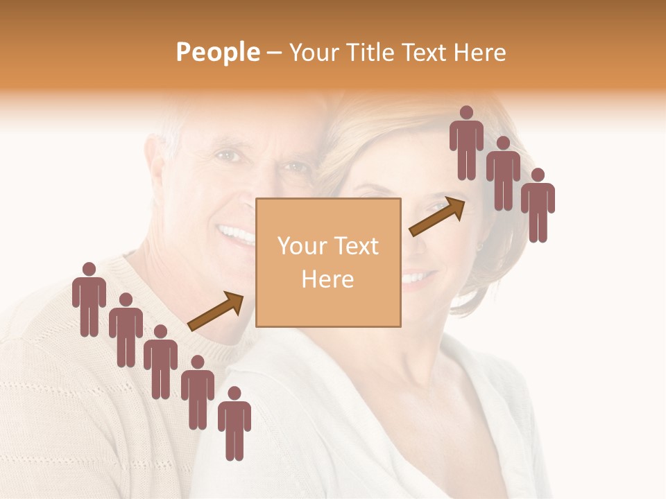 Family Pensioner Mature PowerPoint Template