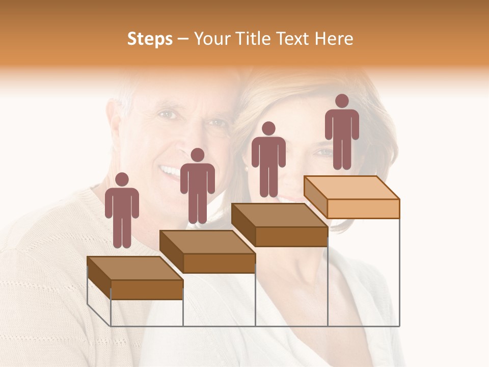 Family Pensioner Mature PowerPoint Template