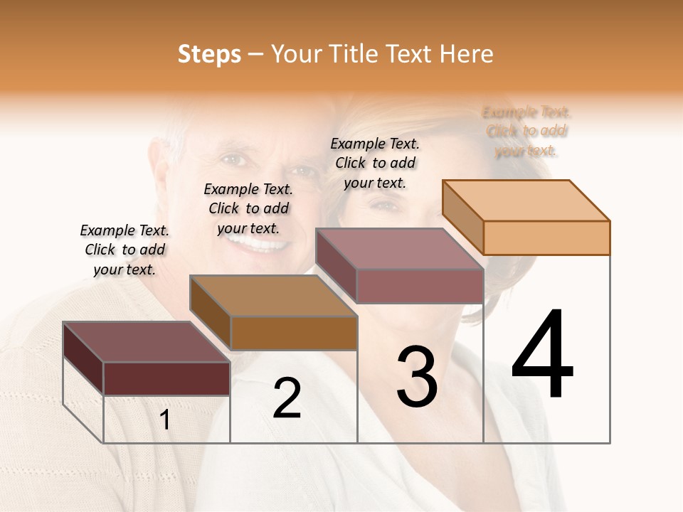 Family Pensioner Mature PowerPoint Template