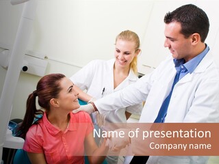 Job Gloves Patient PowerPoint Template