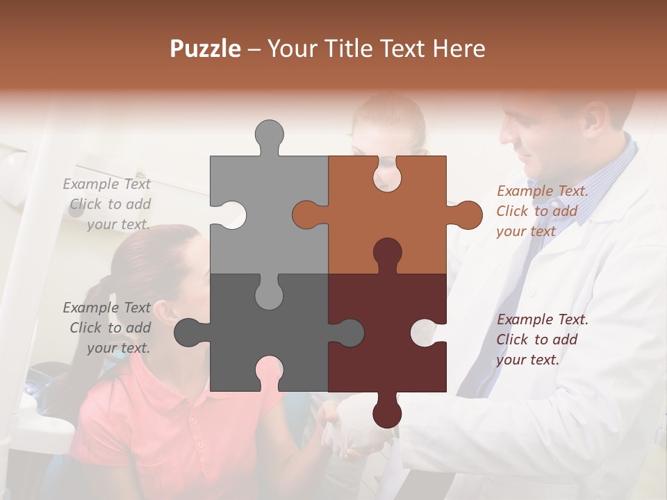 Job Gloves Patient PowerPoint Template