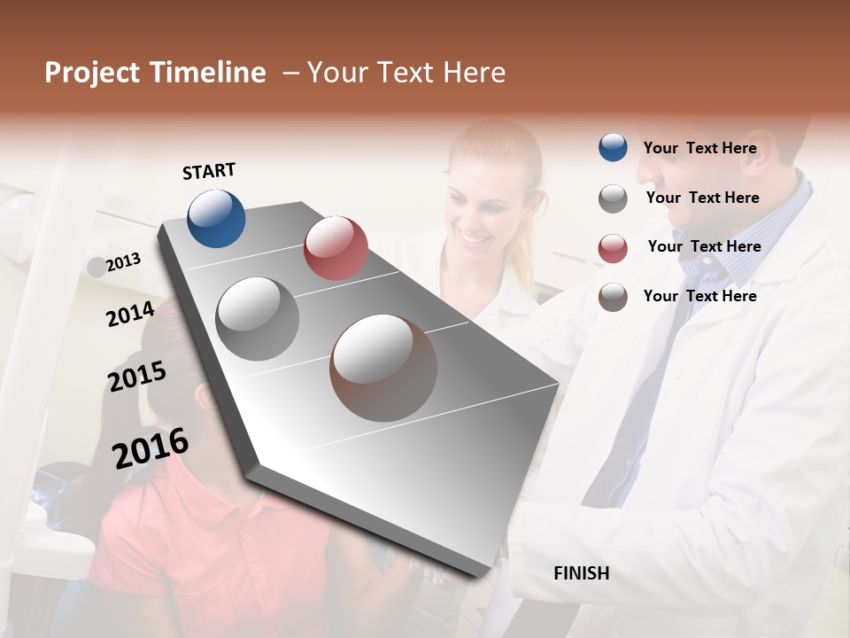 Job Gloves Patient PowerPoint Template