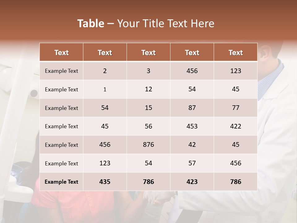 Job Gloves Patient PowerPoint Template