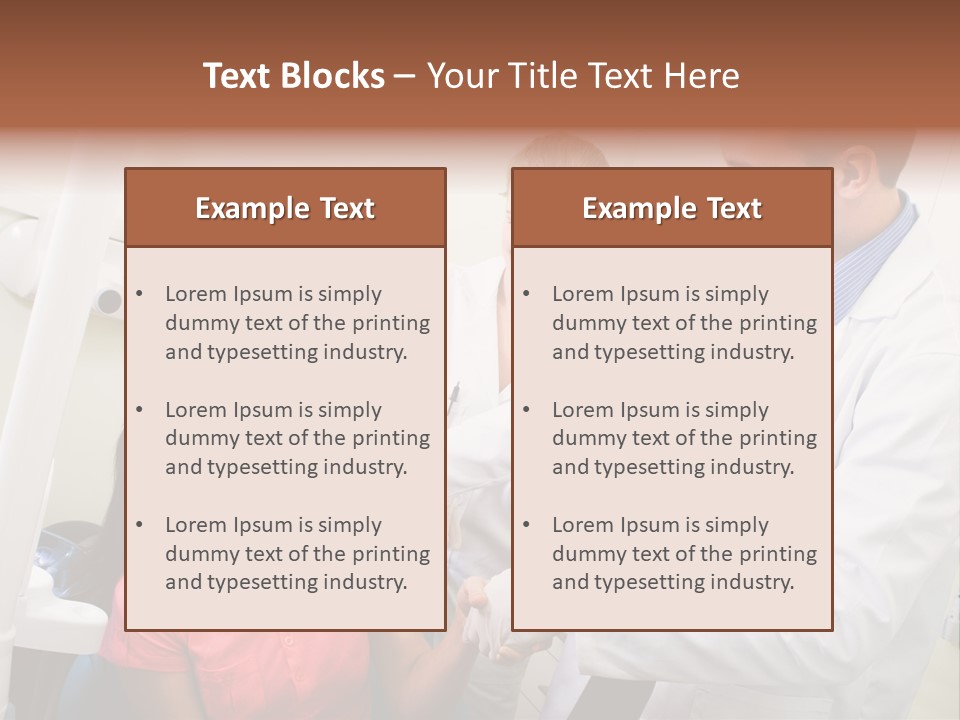 Job Gloves Patient PowerPoint Template
