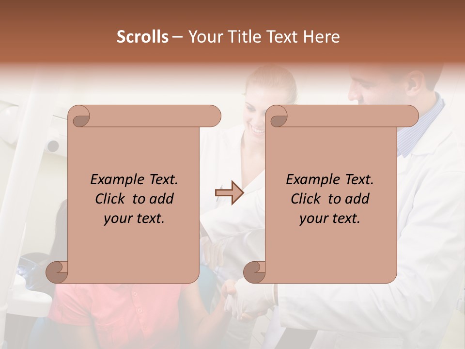 Job Gloves Patient PowerPoint Template