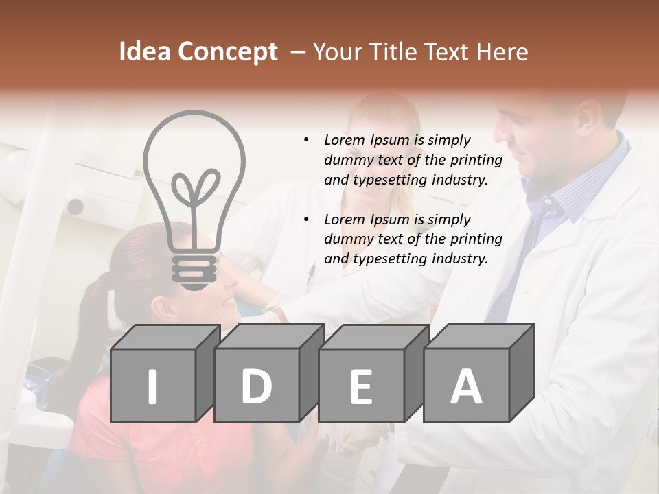 Job Gloves Patient PowerPoint Template