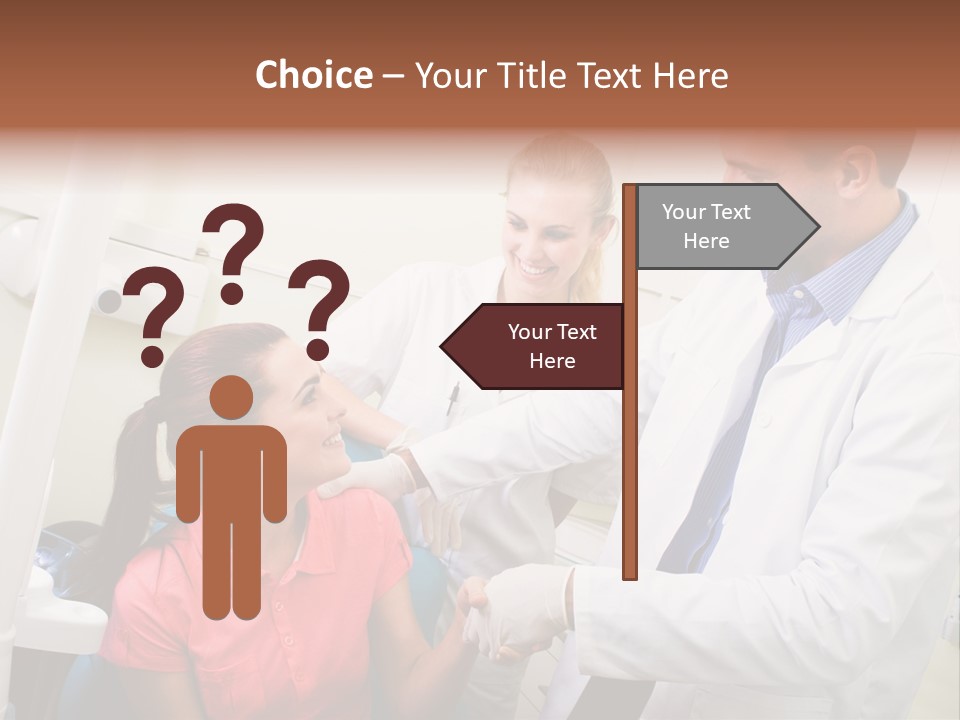 Job Gloves Patient PowerPoint Template