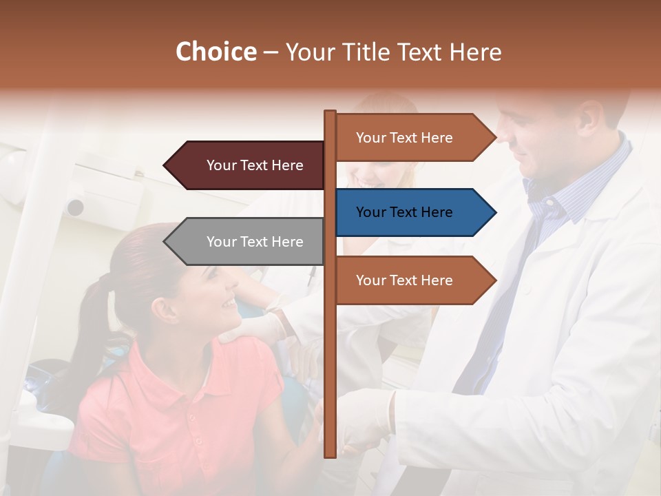 Job Gloves Patient PowerPoint Template