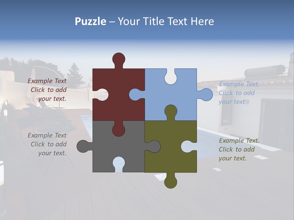 New Swimming Large PowerPoint Template