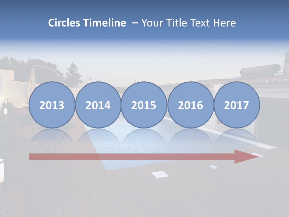 New Swimming Large PowerPoint Template