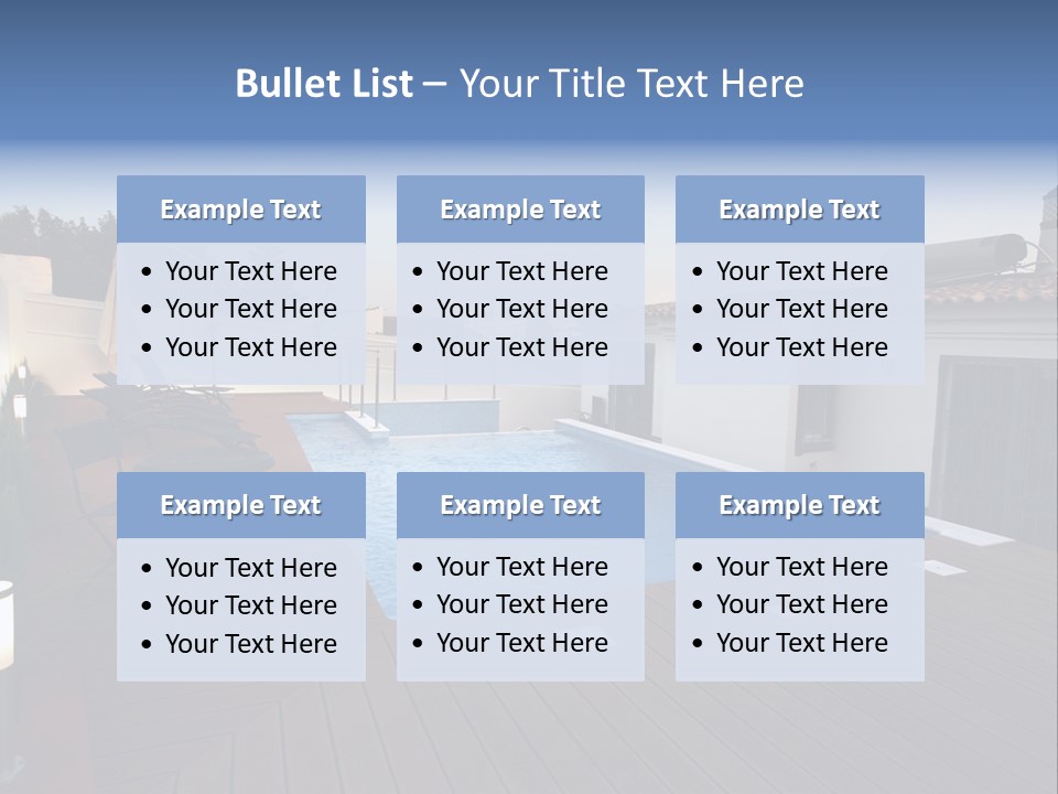 New Swimming Large PowerPoint Template