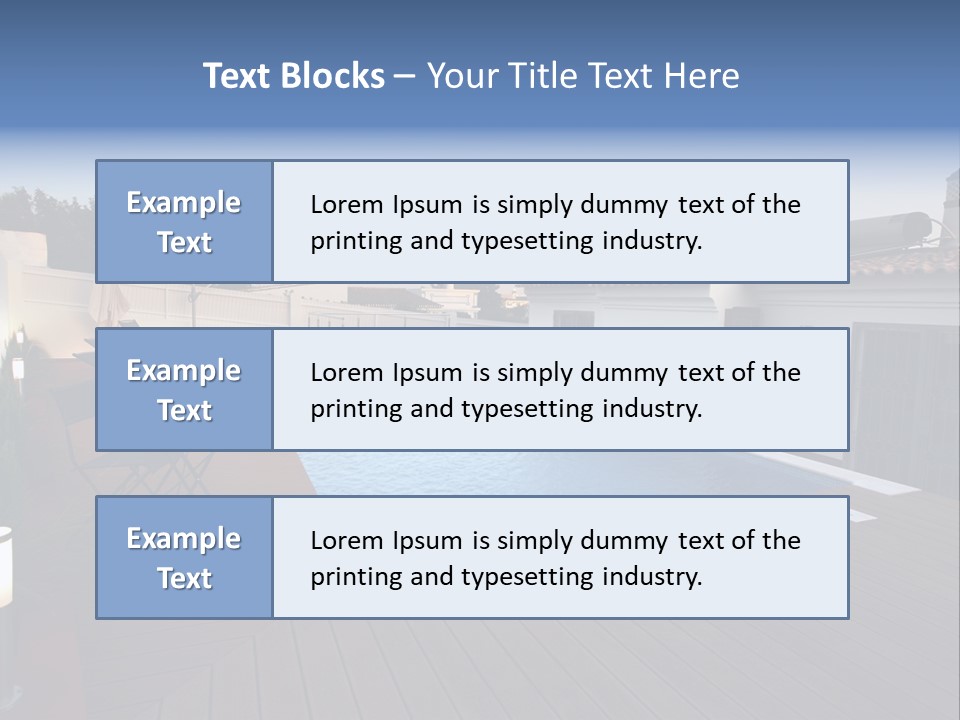 New Swimming Large PowerPoint Template