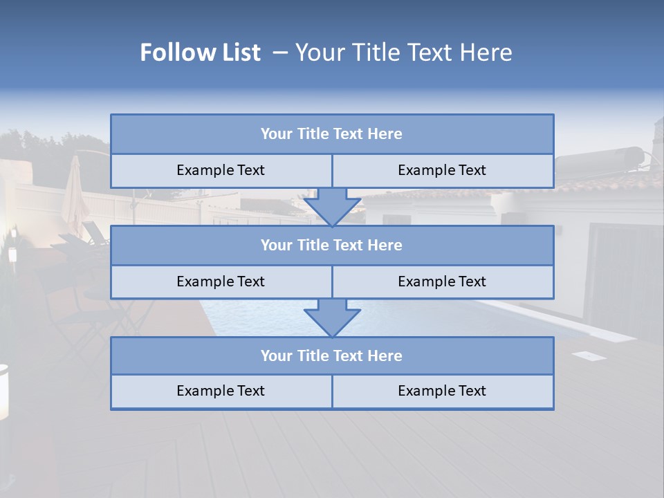 New Swimming Large PowerPoint Template
