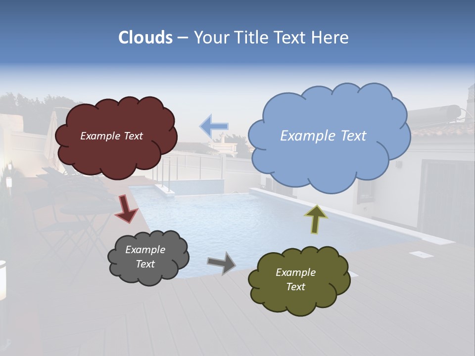 New Swimming Large PowerPoint Template