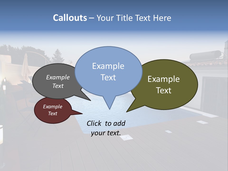 New Swimming Large PowerPoint Template