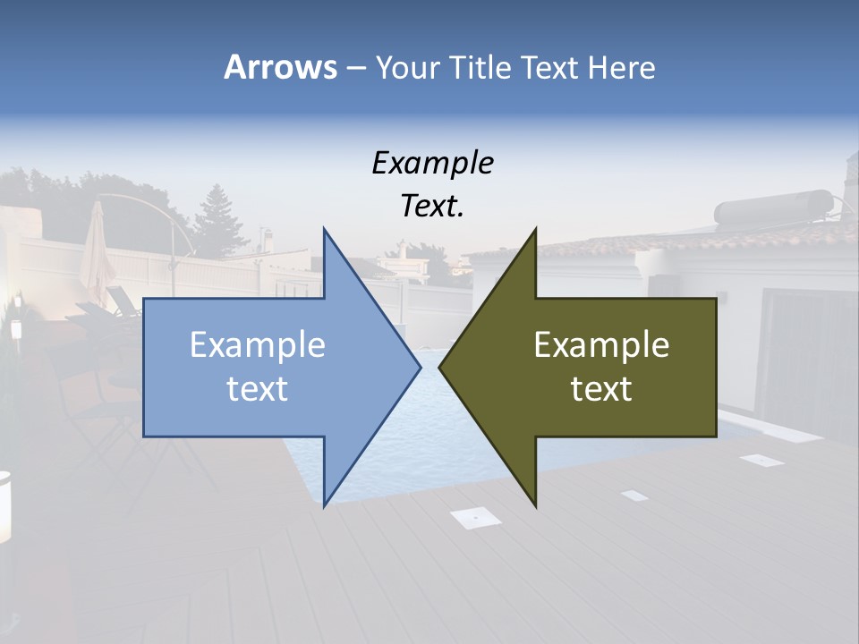 New Swimming Large PowerPoint Template