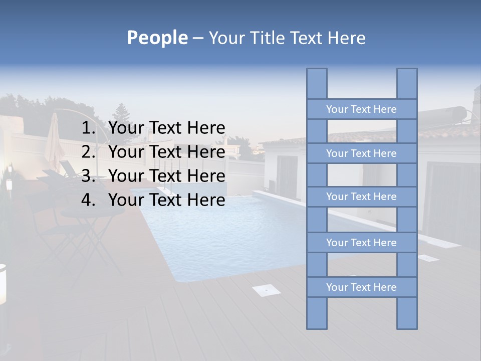New Swimming Large PowerPoint Template