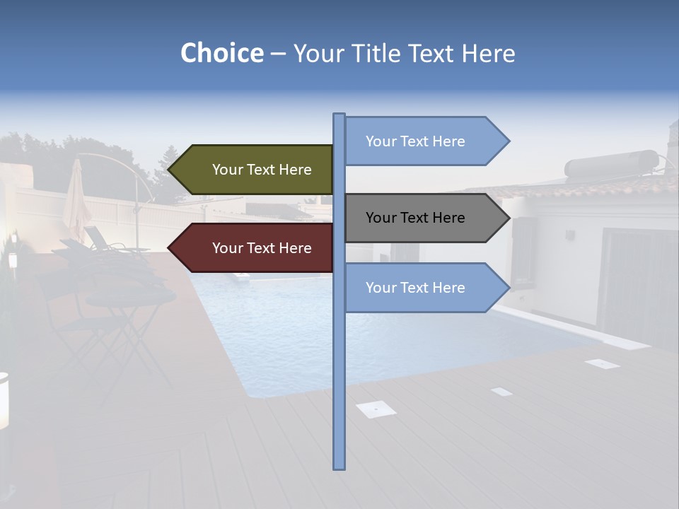 New Swimming Large PowerPoint Template