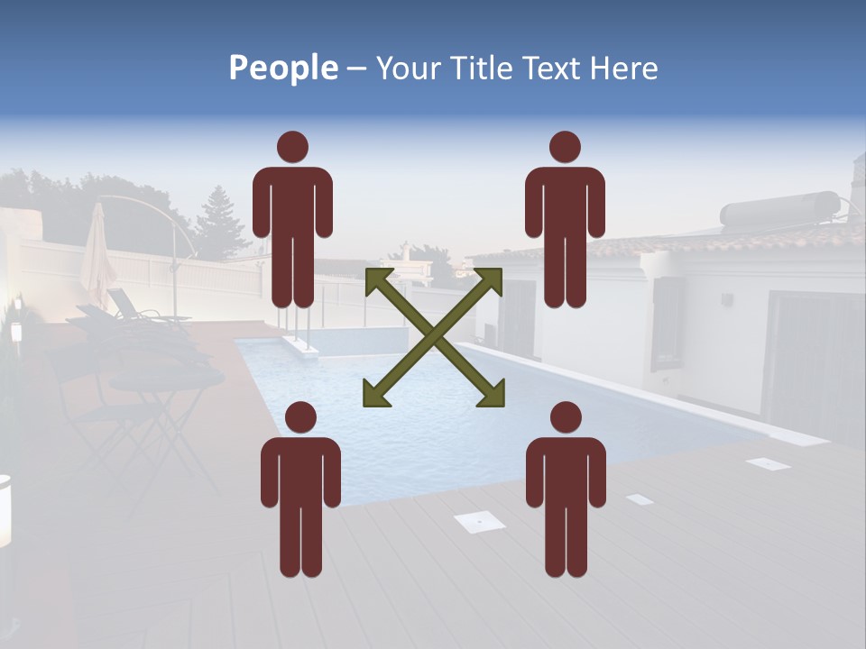 New Swimming Large PowerPoint Template