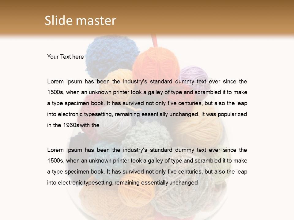 Background White Handmade PowerPoint Template