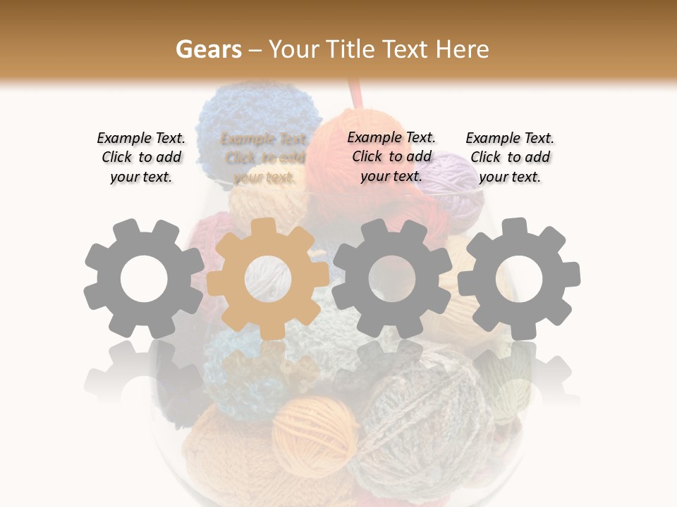 Background White Handmade PowerPoint Template