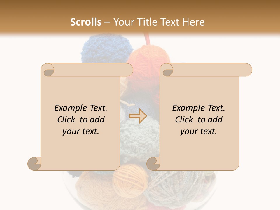 Background White Handmade PowerPoint Template