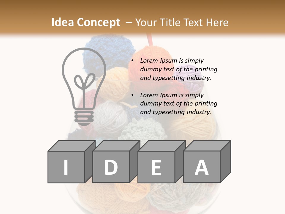 Background White Handmade PowerPoint Template