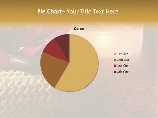 Deep Candle Sponge PowerPoint Template