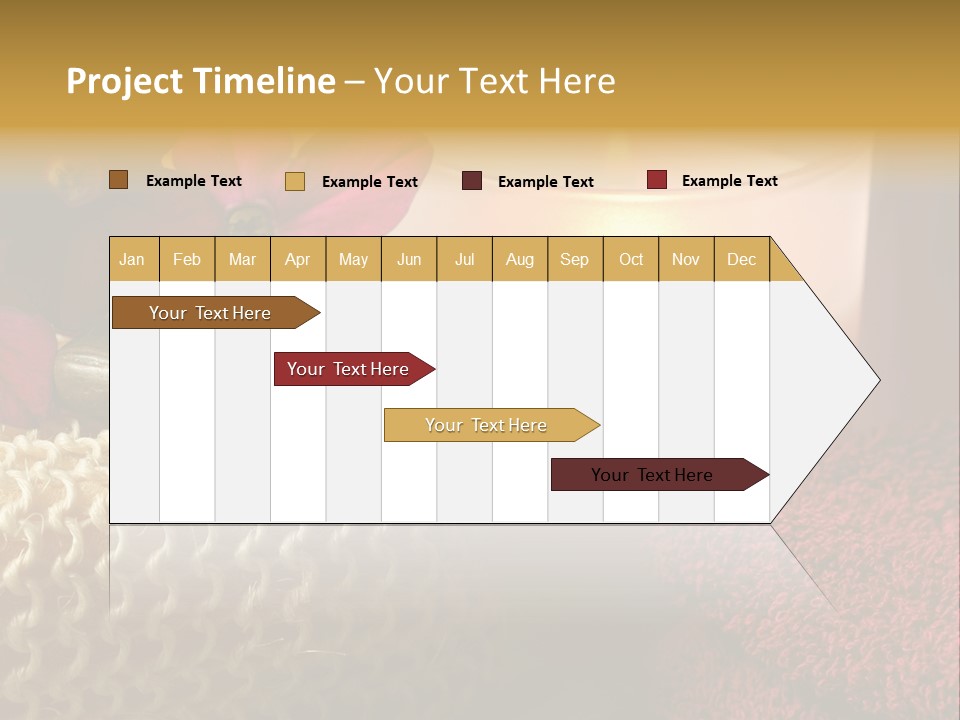 Deep Candle Sponge PowerPoint Template