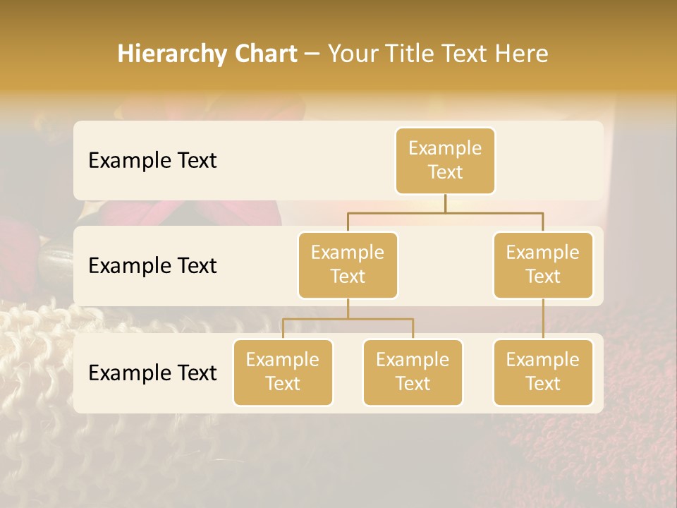Deep Candle Sponge PowerPoint Template