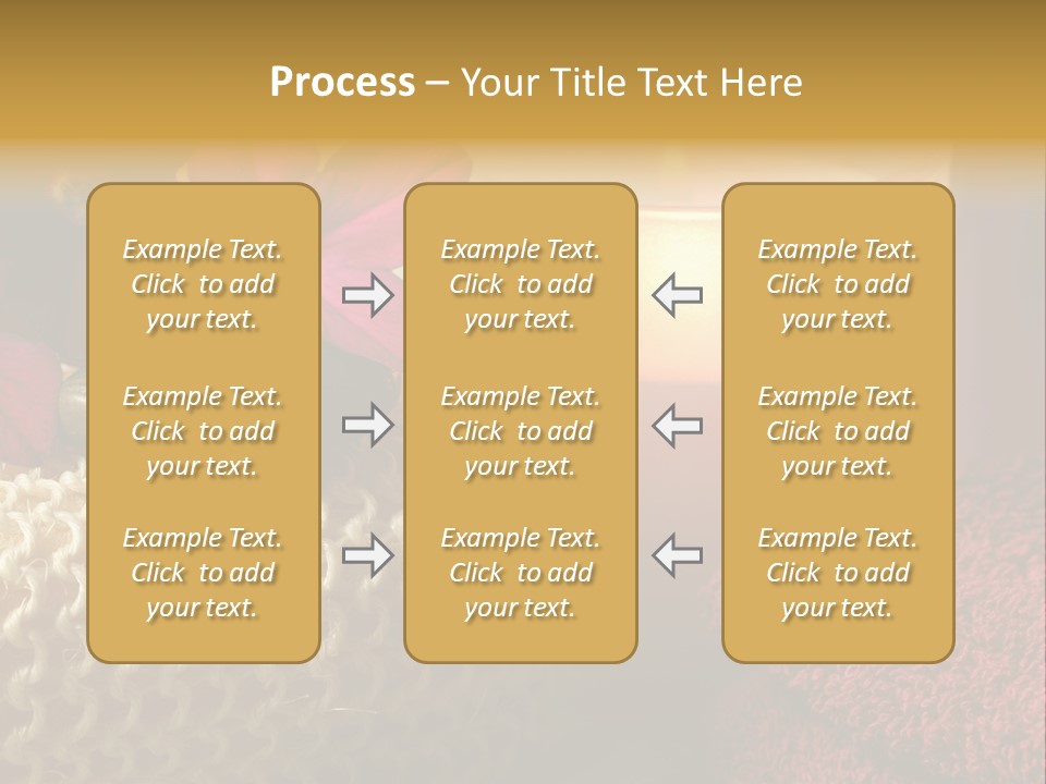 Deep Candle Sponge PowerPoint Template
