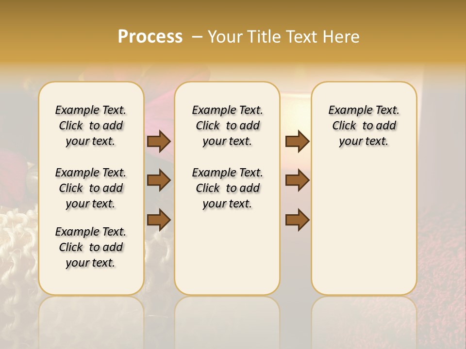 Deep Candle Sponge PowerPoint Template