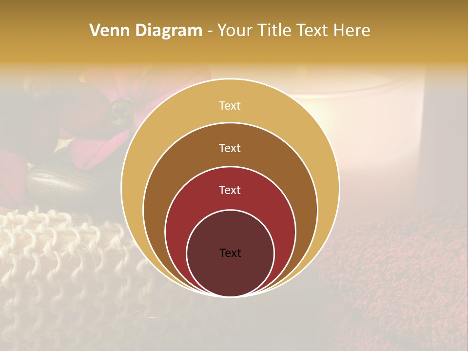 Deep Candle Sponge PowerPoint Template