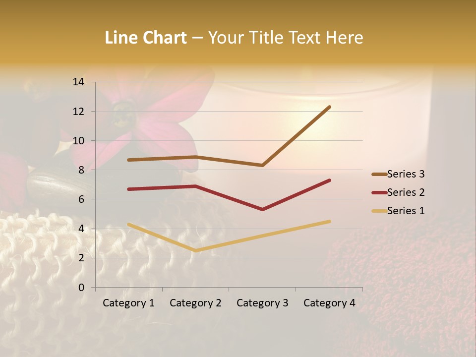 Deep Candle Sponge PowerPoint Template