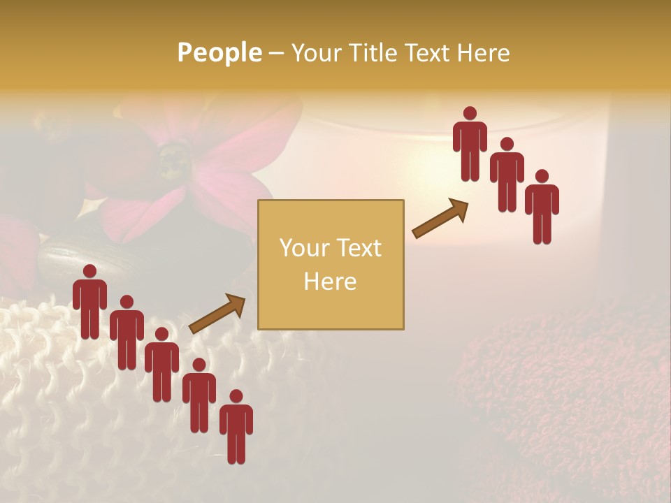 Deep Candle Sponge PowerPoint Template