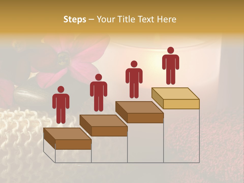 Deep Candle Sponge PowerPoint Template